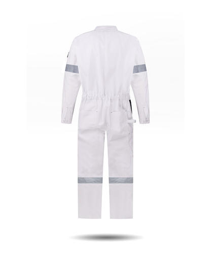 Cotton coverall white