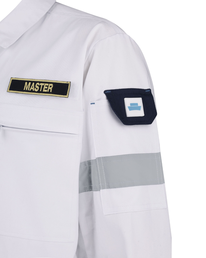Cotton coverall white