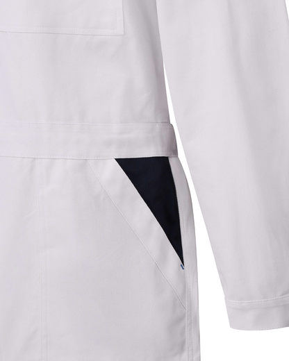 Cotton coverall white