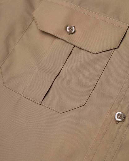 Khaki shirt long sleeve
