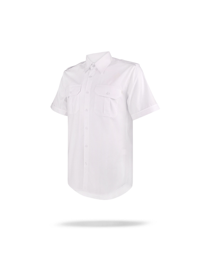 White shirt short sleeve