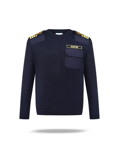 Crew neck uniform jumper