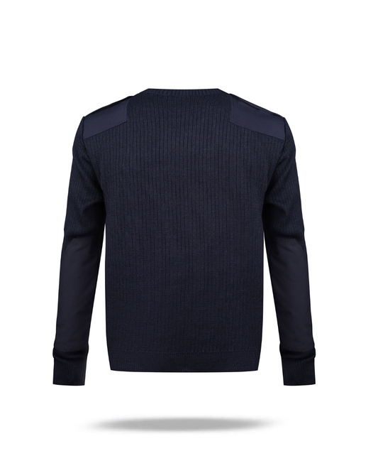Crew neck uniform jumper
