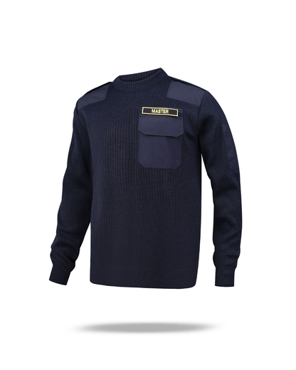 Crew neck uniform jumper