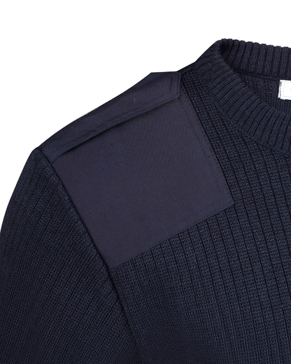 Crew neck uniform jumper