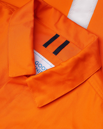 Cotton coverall orange