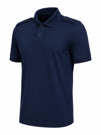 Navy uniform polo