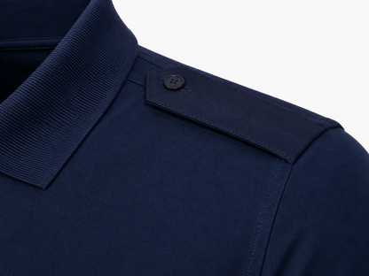Navy uniform polo