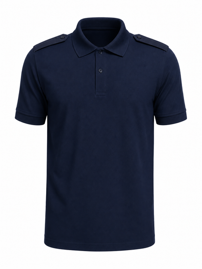 Navy uniform polo