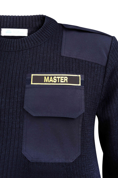Crew neck uniform jumper